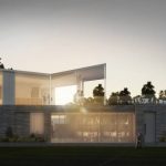 renewable energy tennis pavilion